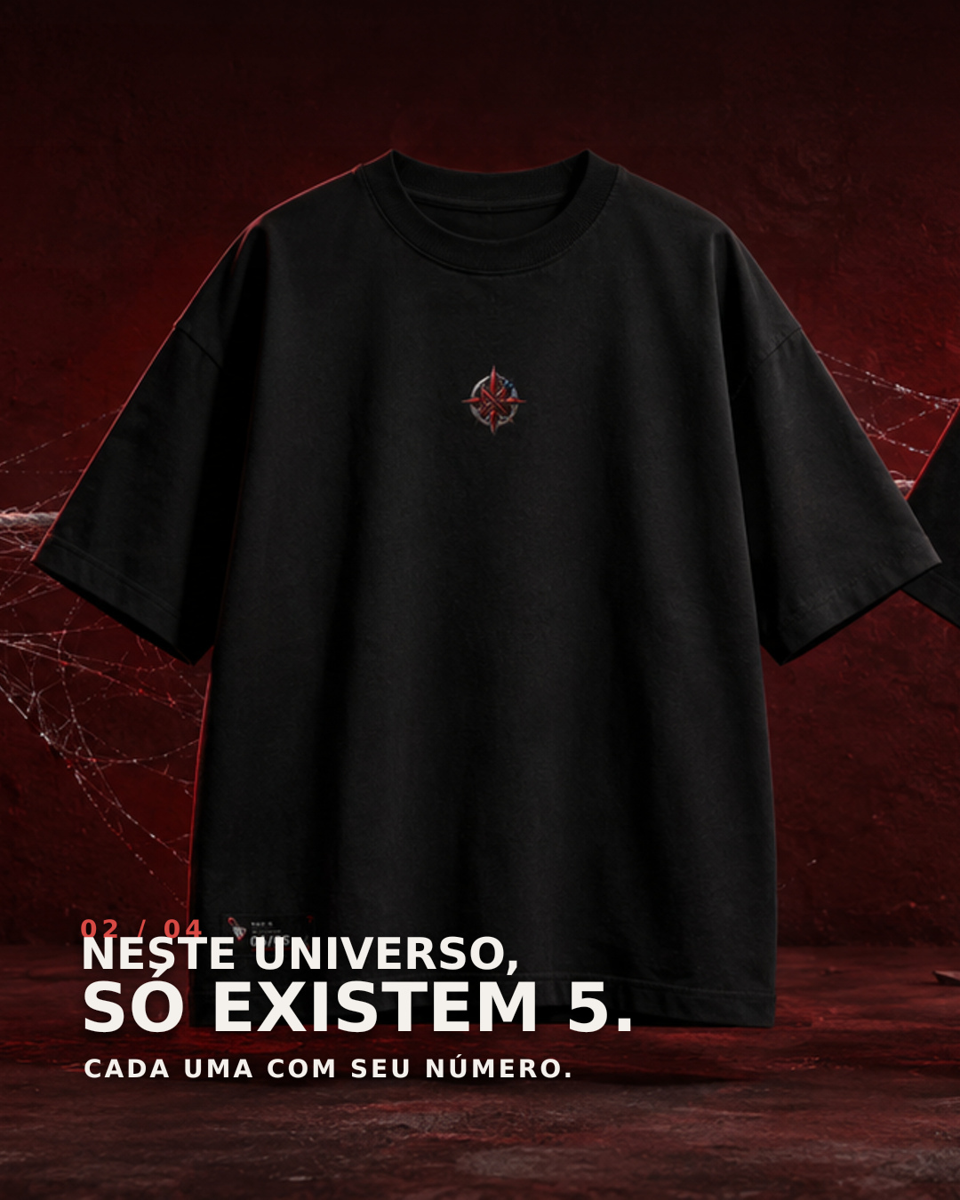 Neste universo, só existem cinco camisetas